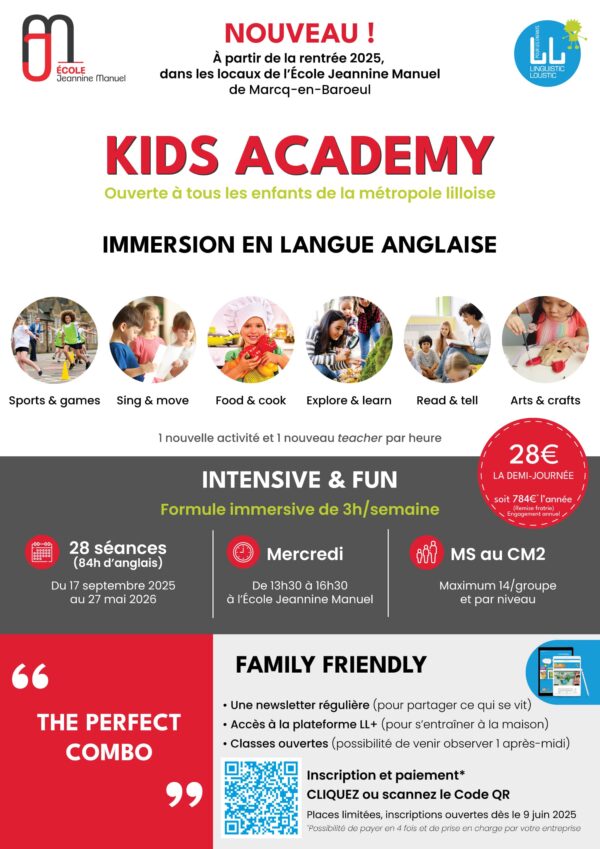Kids Academy - 2025-2026 - École Jeannine Manuel – Image 2