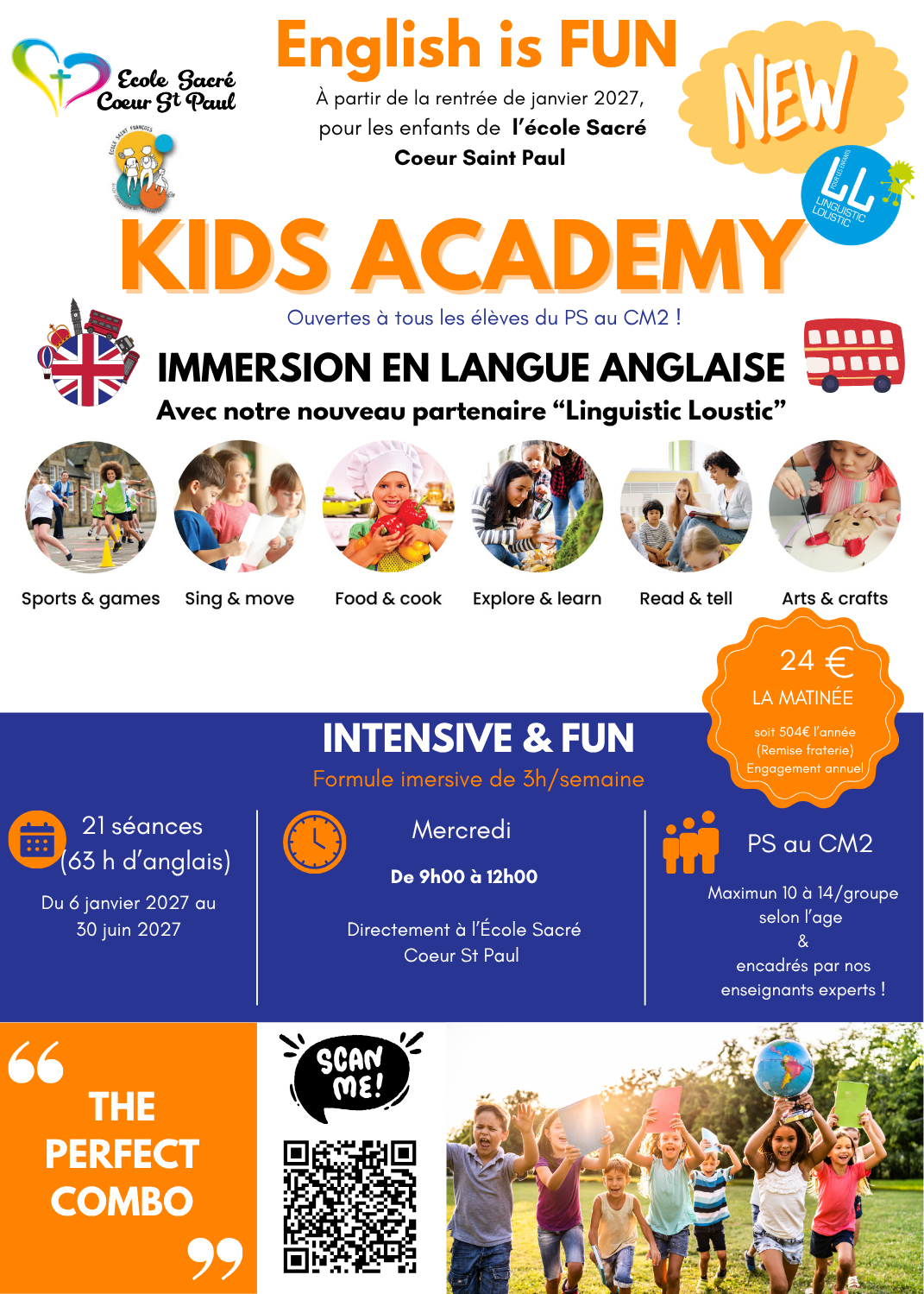 Kids Academy - 2026-2027 - École Sacré Coeur St Paul, Mouvaux – Image 2